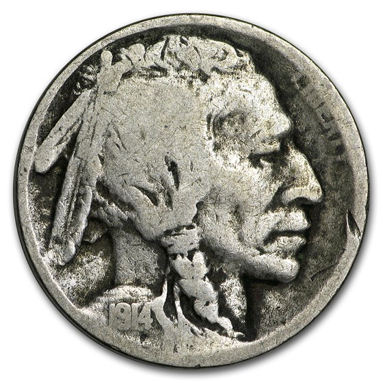 1914-S Buffalo Nickel Good 1914-S Buffalo Nickel Good
